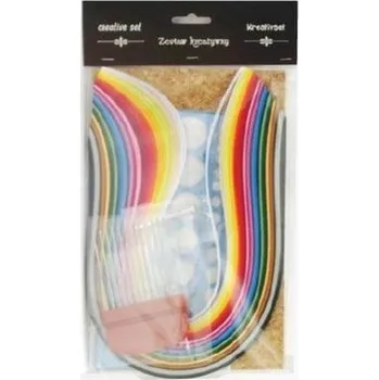 Set školních potřeb Zestaw do quillingu