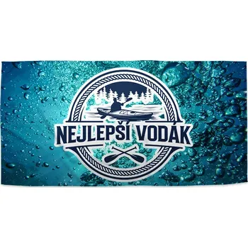 Osuška Sablio Ručník Nejlepší vodák - 30x50 cm