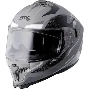 Motodoplněk Integrální helma GMS GELERO ZG12701 matná šedo-šedá M