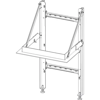 Příslušenství pro ohřívač vody NOSNÁ KONSTRUKCE pro krbovou vložku HEAT C 3G L 50.52.31.24