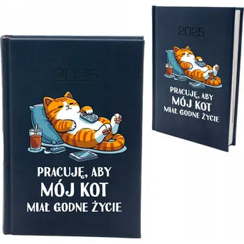 Kalendář Knižní kalendář 2025 A5 modrý