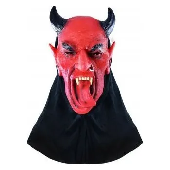 Karnevalová maska Rappa Maska čert s jazykem