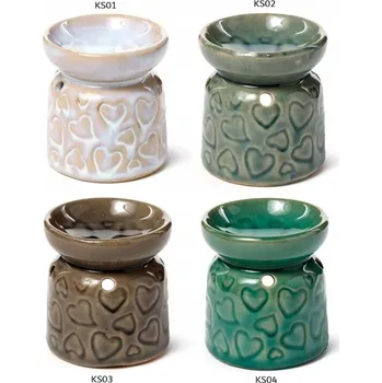 Aroma lampa AROMALAMPA NA VONNÉ OLEJE/VOSKY, KERAMICKÁ, OHŘÍVAČ