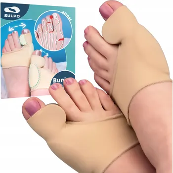 Gelová bandáž Sulpo s klínem, hnědá, univerzální, 2 ks