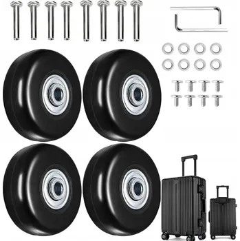 SADA KOLEČEK PRO KUFR, NÁHRADNÍ DÍLY PRO OPRAVU ZAVAZADEL, KUFRŮ A TAŠEK 50*18mm