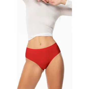 Kalhotky Dámské brazilky Cheekie brasil red - JULIMEX Červená L