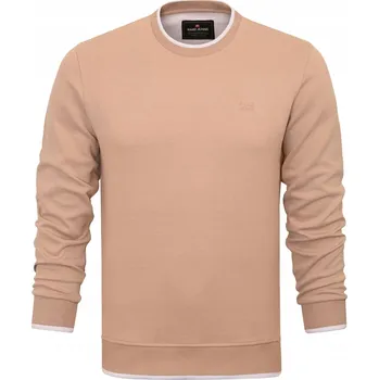 Pánská mikina Pánská mikina Pako Jeans Mikina přes hlavu bez kapuce základní bavlna, velikost XXL