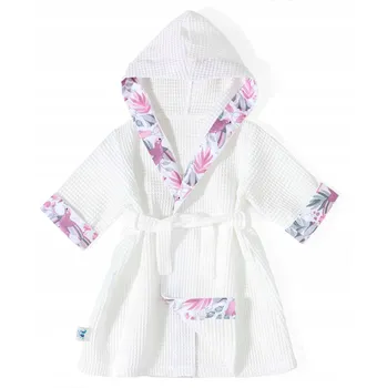 Dětská móda Dětský župan 92 s kapucí , 100% bavlna Pepi