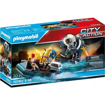 Stavebnice Playmobil Playmobil (R) City Action 70782. Policejní batoh...