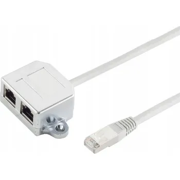 Microconnect MPK418 adaptér RJ45 Černý