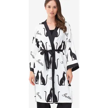 Dámský župan Gatta Catwalk župan TKN.007 S-XL bílá L/XL