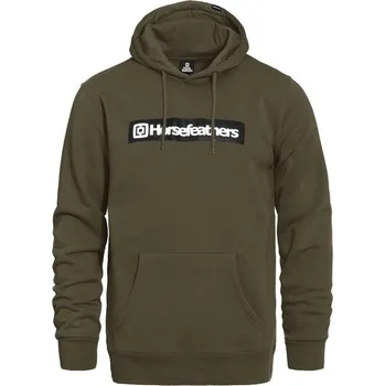 Pánské oblečení horsefeathers Pánská mikina drown sweatshirt burnt olive