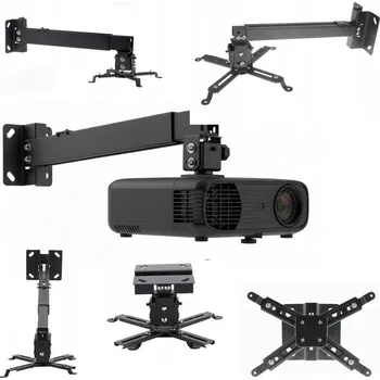 Projekční technika DRŽÁK 3v1 PRO PROJEKTOR STROPNÍ/STĚNOVÝ NASTAVITELNÝ PROJEKČNÍ STROPNÍ STĚNOVÝ