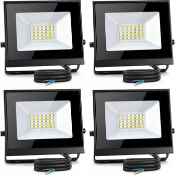 4x LED reflektor 20W 1650lm IP65 6500K