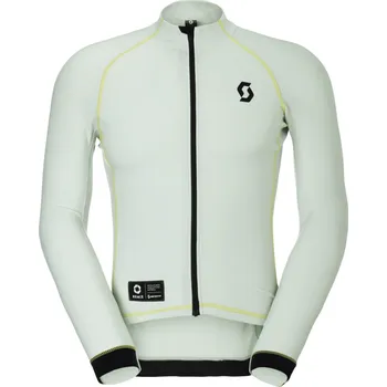 Cyklistické oblečení SCOTT Cyklistický dres s dlouhým rukávem zimní - RC PRO WARM REMIX - zelená