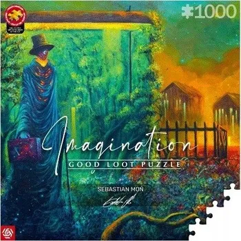 Puzzle GOOD LOOT IMAGINATION PUZZLE SEBASTIAN MOŃ STATIONARY TRAVELLER II 1000 DÍLKŮ