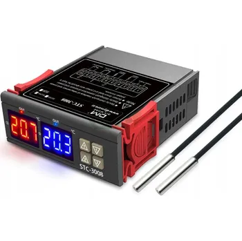 Termostat Termostat ZanderParts STC 3008 ZP TERMOSTAT DWU KANAŁOWY 2W1