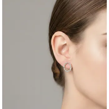 Prsten PIK Kuličkové stříbrné náušnice puzetky