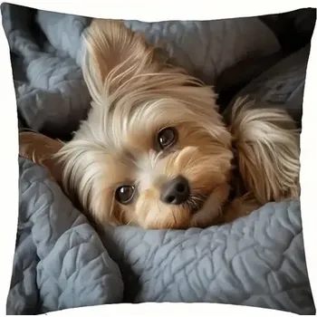 Polštář Polštář s náplní pejsek Yorkshire teriér