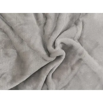 SVITAP Prostěradlo mikroflanel SLEEP WELL šedé světlé 90 x 220 cm