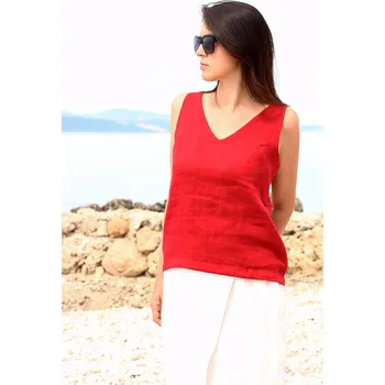 Lotika Autorské lněné české tílko Lotika 714265