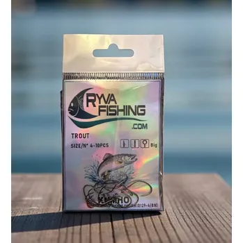 KUMHO-PSTRUHOVÉ HÁČKY S HROTEM TROUT VEL.4-10KS