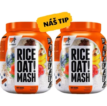 Fitness strava AKCE 1+1 Extrifit Rice Oat Mash 900 g