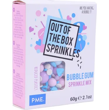 Jedlá dekorace na dort Cukrová dekorace PME - Bubble Gum 60 g