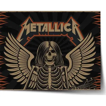 Plakát Sablio Plakát METALLICA Padlý anděl - 60x40 cm