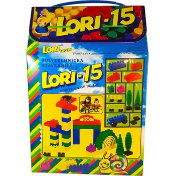 ostatní stavebnice LORI 015 Stavebnice polytechnická ZOO 62 dílků plast v krabici 15 | 63294