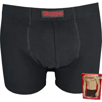 Pánské spodní prádlo Kappa pohodlné boxerky K1201 bavlněné komfortní spodní prádlo Černá XXL