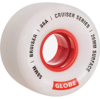 Kolečko na skateboard Kolečka na skateboard GLOBE Bruiser Bílá/Červená 58 mm