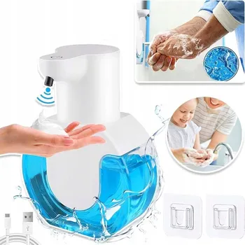 BEZDOTYKOVÝ DÁVKOVAČ MÝDLA AUTOMATICKÝ NA TEKUTÉ MÝDLO BEZDOTYKOVÝ ZÁSOBNÍK
