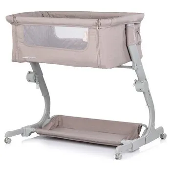 Dětsný nábytek CHIPOLINO Postýlka Eleganza 2v1 Tiramisu