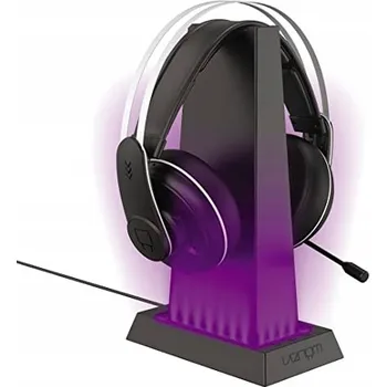 Sluchátka Stojan s LED světlem pro herní headset Venom