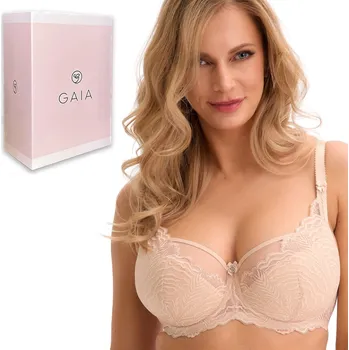 Podprsenka Gaia podprsenka polovyztužená béžová velikost 75H