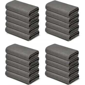 Utěrka 20x Zesílený kouzelný čisticí hadřík Utěrky z mikrovlákna 30x30 cm