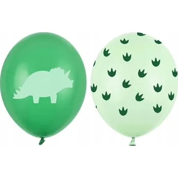 Balónek Latexové balónky zelené Dinosauři 30cm 3ks