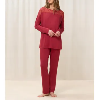 Dámské pyžamo Triumph dámské pyžamo viskóza červené velikost XL