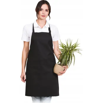 Kuchyňská zástěra Kuchyňská zástěra kuchařská černá fpb-classic