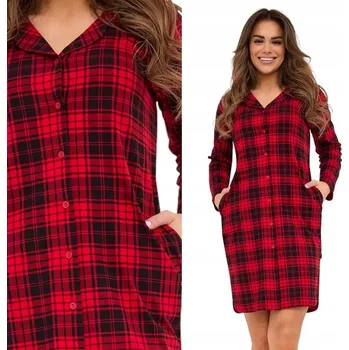 Podprsenka Dámská noční Cornette 104/433 Tracy Košile , velikost 3 vel. velikost XL (42), knoflíky