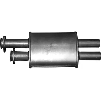 Výfukový systém Predni tlumic vyfuku NOVAK 02.200