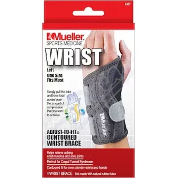 Mueller Adjust to fit ortéza na zápěstí levá