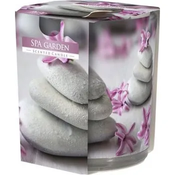 Svíčka Parafínová vonná svíčka zahrada spa Aura 1 ks