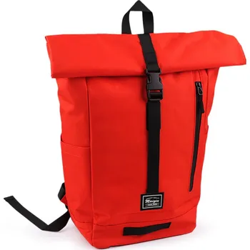 Městský batoh Batoh rolovací 40x45 cm, velké, 1 červená
