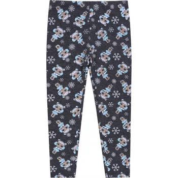 Dámské legíny Tmavě šedé zateplené legíny/punčocháče L.O.L. SURPRISE 5-6 let 116 cm