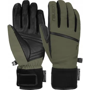 Rukavice Dámské lyžařské rukavice REUSCH Tessa STORMBLOXX Velikost: 6,5 XS olivová