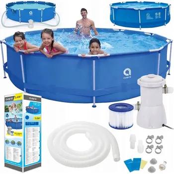 Bazén Bazén rámový Avenli kulatý 366 cm modrý 6150 l