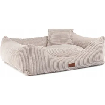 Pelíšek pro psa Piesieksolandia polštář pro psa béžová 80 cm x 70 cm