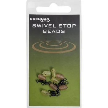 Obratlík s korálky Drennan Swivel Stop Beads